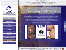 Tablet Screenshot of bossanovacali.com
